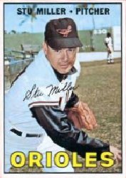 1967 Topps Baseball Cards      345     Stu Miller